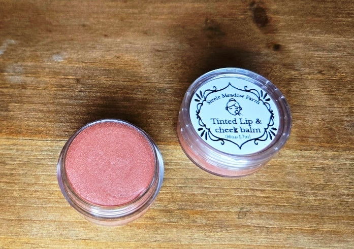 Tinted lip and cheek balm (vegan)