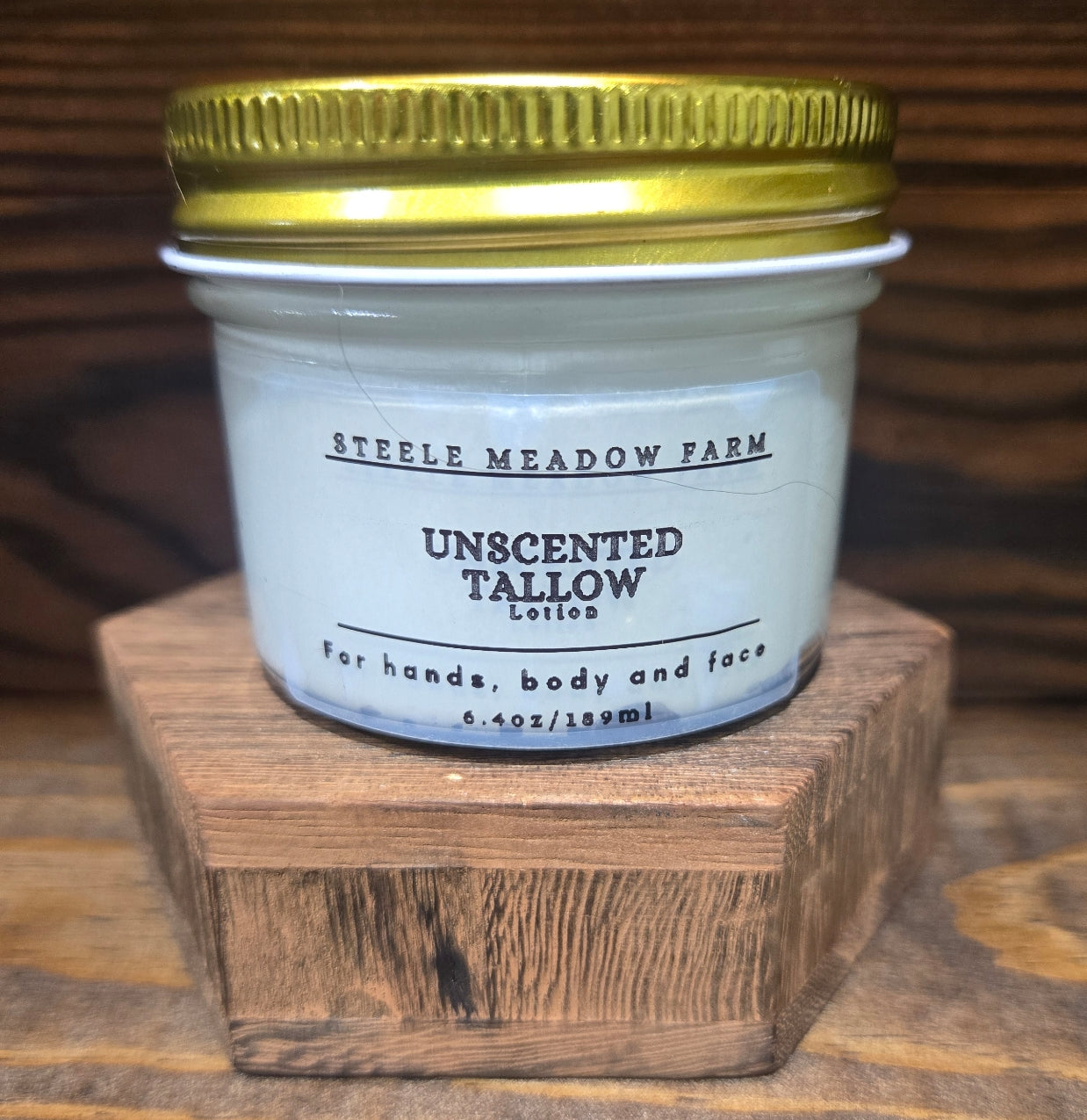 Unscented Whipped Tallow Lotion 6.4oz