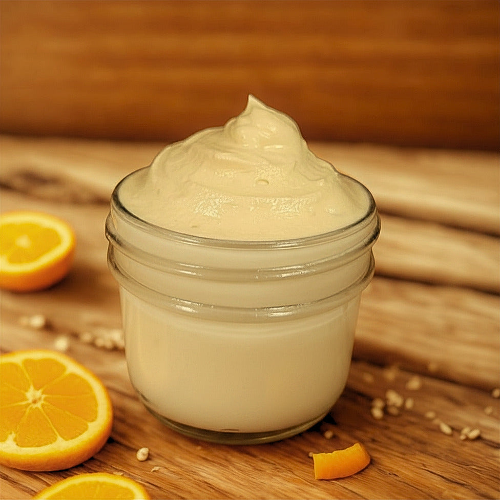Orange Turmeric whipped tallow lotion 6.4oz