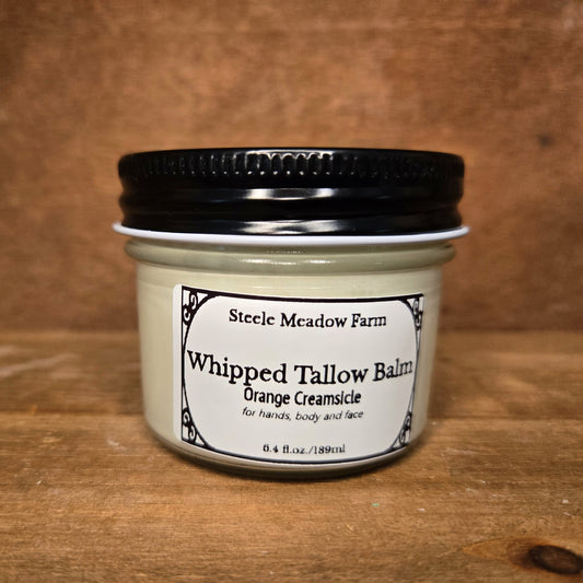 Orange Creamsicle whipped tallow balm 6.4oz